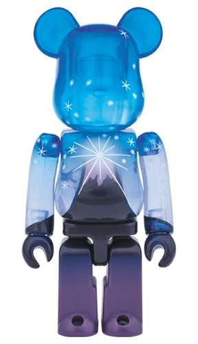 Diamond Fuji BE@RBRICK figure, produced by Medicom Toy. Front view.
