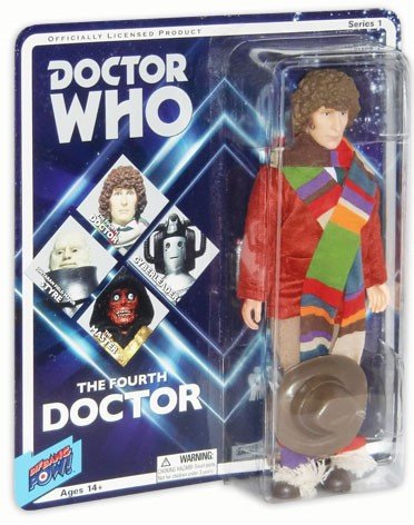 Doctor Who - The Fourth Doctor figure by Bif Bang Pow!, produced by Bif Bang Pow!. Packaging.