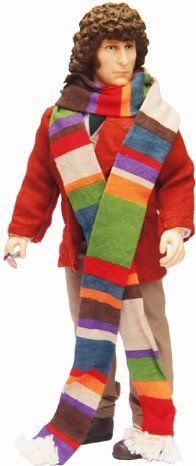 Doctor Who - The Fourth Doctor figure by Bif Bang Pow!, produced by Bif Bang Pow!. Front view.