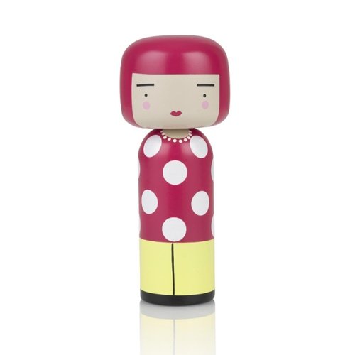 Dot figure by Becky Kemp, produced by Lucie Kaas. Front view.