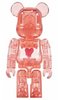 Emotionally Unavailable RED (Red Heart) BE@RBRICK 100%