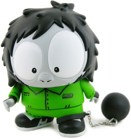 Evil Prison Ape Green Club2R Ver. figure by Mca, produced by Toy2R. Front view.