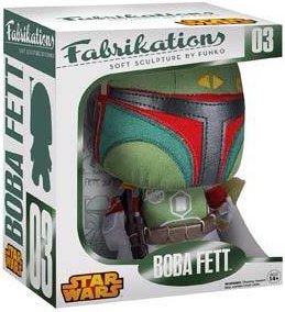 Fabrikations - Boba Fett figure by Lucasfilm Ltd., produced by Funko. Packaging.