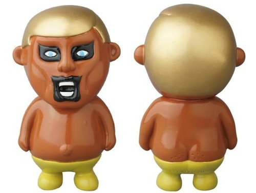 Fat Aitsu figure by Punk Drunkers, produced by Medicom Toy. Front view.