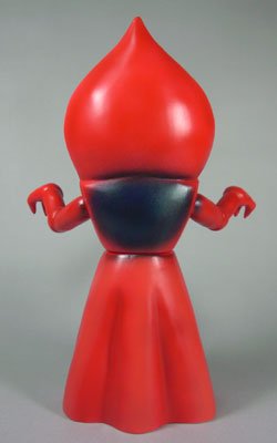 Flatwoods Monster Red figure by Marmit, produced by Marmit. Back view.
