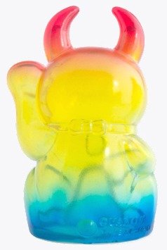 Fortune Uamou Clear Rainbow (Hand Painted by Master Goto) figure by Ayako Takagi, produced by Uamou. Back view.