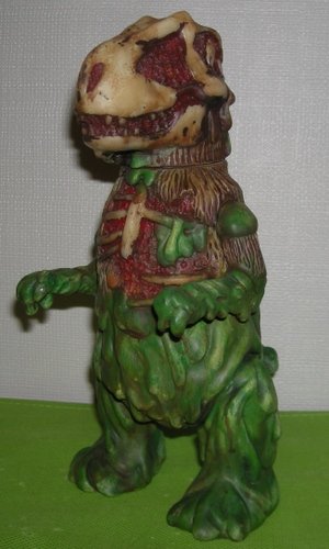 Fozilla figure by Drilone, produced by Super7. Front view.