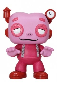 Franken Berry figure, produced by Funko. Front view.