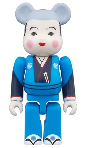 Fukuske BE@RBRICK 100% figure, produced by Medicom Toy. Front view.