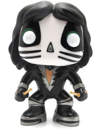 The Catman - Peter Criss KISS figure, produced by Funko. Front view.