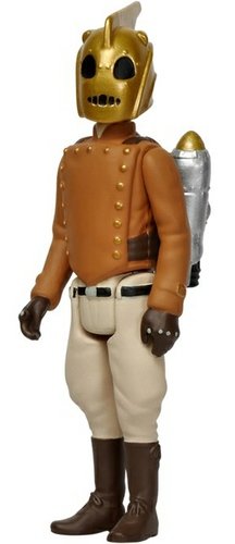 Funko x Super7 ReAction - The Rocketeer figure by Super7, produced by Funko. Front view.