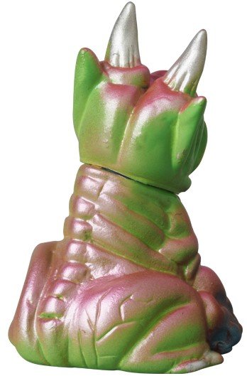 Gacha Mini Set Thirst Quench - Demon Dog figure by Paul Kaiju, produced by Paul Kaiju Toys. Back view.