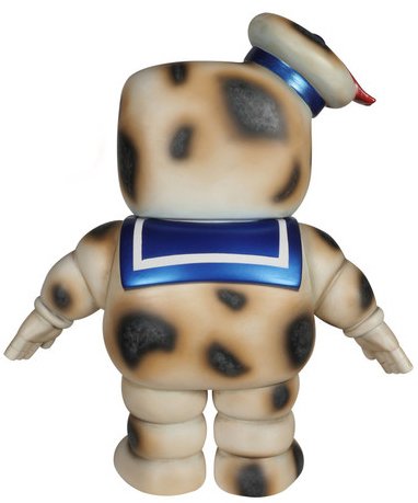 Ghostbusters Burnt Stay Puft Premium Hikari figure by Funko, produced by Funko. Side view.