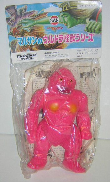 Giant Gorilla figure by Marusan, produced by Marusan. Packaging.