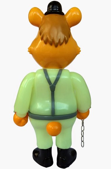 GID Dim - SDCC 2014 figure by Frank Kozik, produced by Blackbook Toy. Back view.