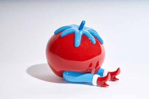 Give Up figure by Parra, produced by Case Studyo. Front view.