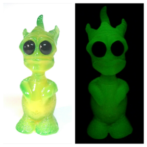 GOOBLIN NIGHT CREEPER - GREEN figure by Jfury, produced by Furiouscustoms By Jfury. Front view.