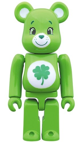 Good Luck Bear BE@RBRICK 100% figure, produced by Be@Rbrick 100%. Front view.