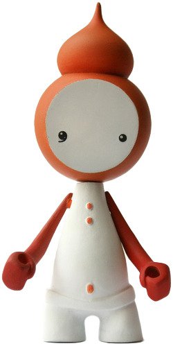 Gooma - Orange figure by Sergey Safonov. Front view.