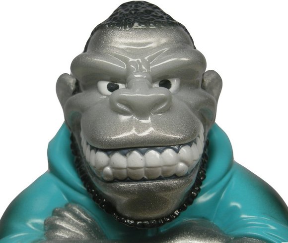 Gorilla Biscuits - Revelation Records 25th Anniversary figure by Anthony Civ Civorelli, produced by Super7. Detail view.