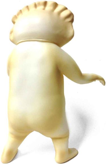 Goyza Otoko ギョーザ男 (Dumpling Man) figure by Secret Base, produced by Secret Base. Back view.