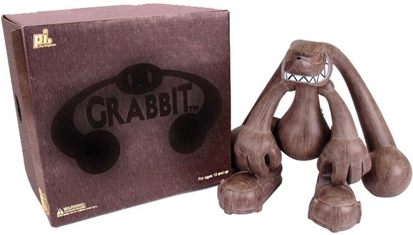 Grabbit Wood Version figure by Touma, produced by Play Imaginative. Packaging.