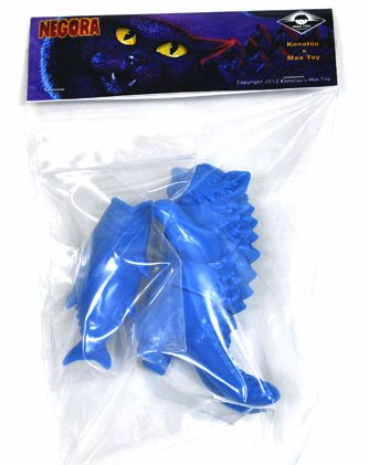 Graffiti Negora - Rakugaki Blue figure by Konatsu X Max Toy Co., produced by Max Toy Co.. Packaging.
