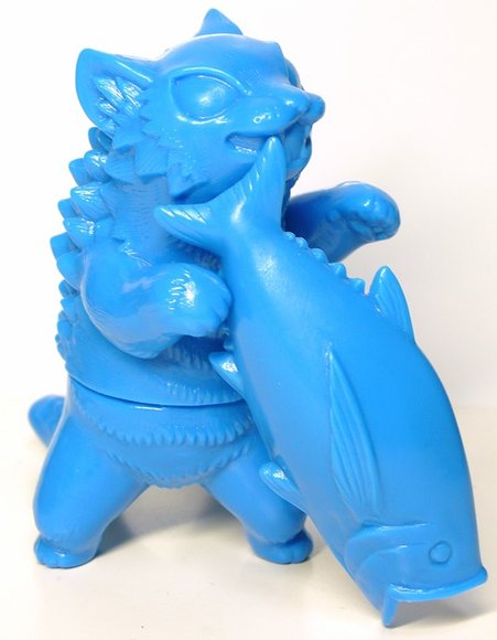 Graffiti Negora - Rakugaki Blue figure by Konatsu X Max Toy Co., produced by Max Toy Co.. Front view.