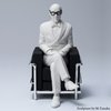 Great Master Le Corbusier in LC2 chair figurine