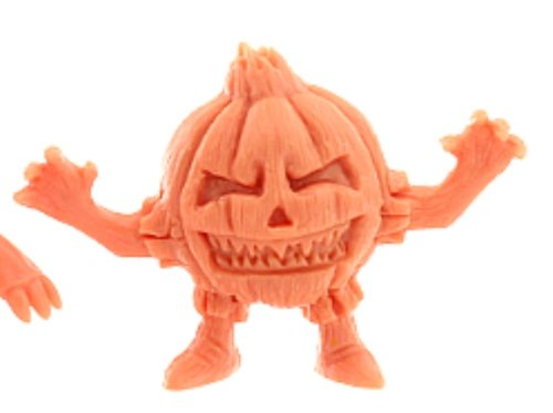 Grimm Gourd figure by Greg Merreighn X Charles Marsh, produced by October Toys. Front view.