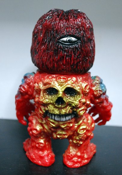 Hag DX figure by Rampage Toys X Mvh. Back view.