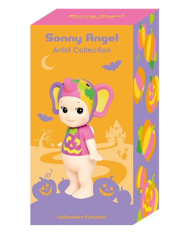 Halloween Pumpkin (Elephant) figure by Dreams Inc., produced by Dreams Inc.. Packaging.