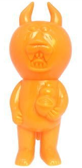 Hanautah (Humming) - Orange figure by Hideyuki Katsumata, produced by Algangu. Front view.