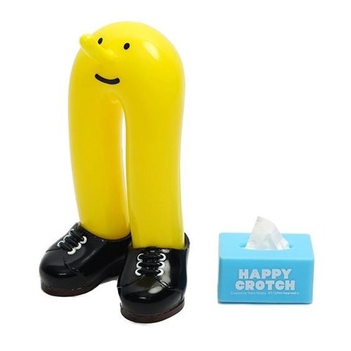 Happy Crotch - No. 1 figure by Team Happy, produced by Unbox Industries. Front view.