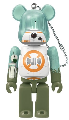 HappyKuji「STAR WARS(TM) SAGA」BE@RBRICK Award BE@RBRICK 100% figure, produced by Medicom Toy. Front view.
