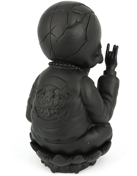 Hell Lotus - Black Mamba, Designer Con 2013 figure by Clogtwo, produced by Mighty Jaxx. Back view.