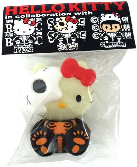Hello Kitty Skull SB Ver. Vol.15 figure by Balzac X Sanrio, produced by Secret Base. Packaging.
