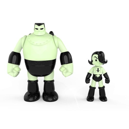 Henry & Glenn (D-CON 2019 Exclusive) figure by Tom Neely, produced by Rocom Toys. Front view.