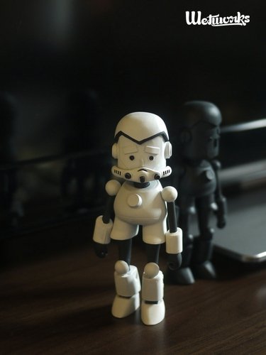 HERO TROOPER figure by Wetworks, produced by Wetworks. Front view.