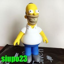 Homer Simpson figure by Ron English. Front view.