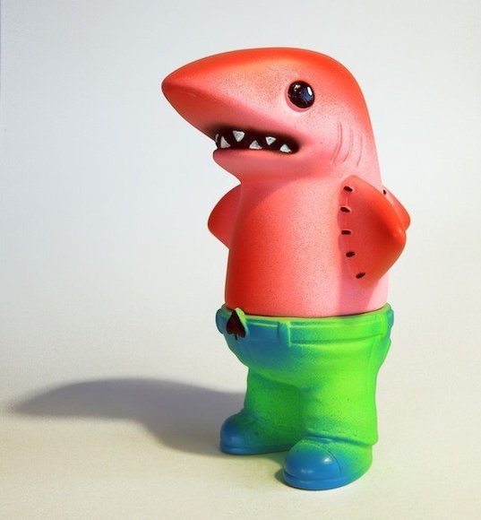 Hot Sauce figure by Skinner. Side view.