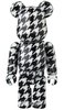 Houndstooth suit S36 Be@rbrick 100%