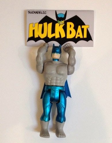 HULKBAT figure by Sucklord, produced by Suckadelic. Front view.