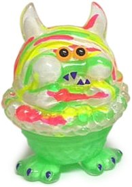 Ice Cream Monster - Two-eye GAO/Neon Color With Feet Version figure by Aya Takeuchi, produced by Refreshment. Front view.