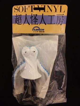 Ikageruge figure by Takao Saito, produced by Rainbow. Packaging.