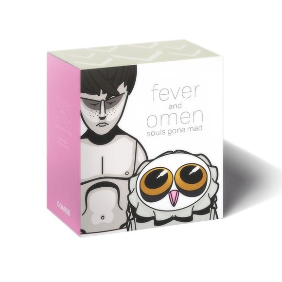 Fever & Omen Nightfall - Signature Edition figure by Mark Landwehr X Sven Waschk, produced by Coarsetoys. Packaging.