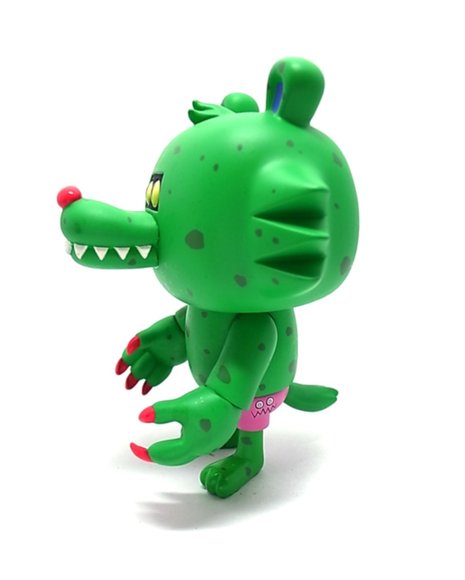 Berry-Kun - Green Spots  figure by T9G, produced by Wonderwall. Side view.