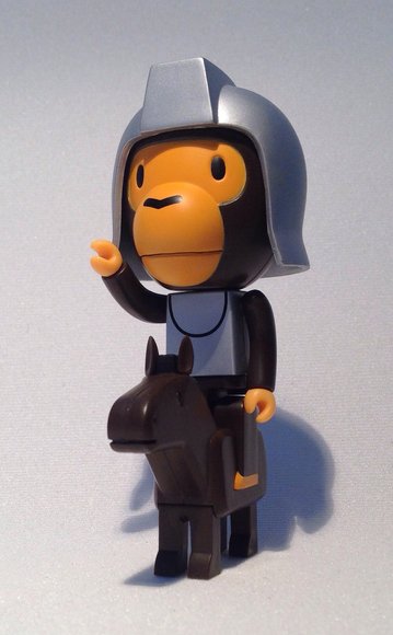 Stallion figure by Bape, produced by Medicom Toy. Front view.