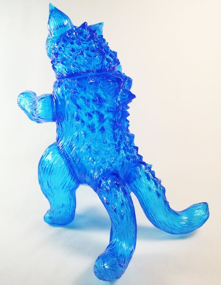 King Negora Blue Clear figure by Mark Nagata, produced by Max Toy Co.. Back view.