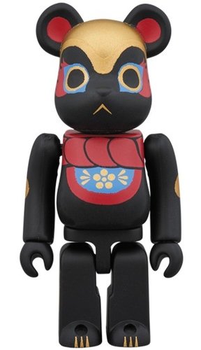 INU-HARIGON BE@RBRICK 100% figure, produced by Medicom Toy. Front view.